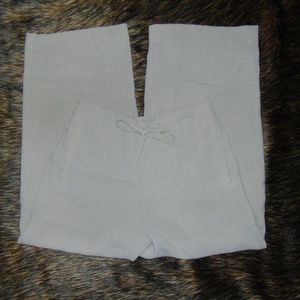 I.N.C Petite Khaki Slacks (S)